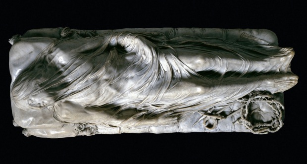 The Veiled Christ Giuseppe Sanmartino Cappella Sansevero, Naples.